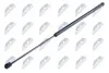 АМОРТИЗАТОР (ГАЗОВА ПРУЖИНА) | L=628MM, F=440N FIAT CROMA 05- /COMBI/ AEFT020