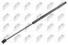 АМОРТИЗАТОР (ГАЗОВА ПРУЖИНА) | L=568MM, F=360N HONDA CIVIC VII 01-05 /3-DRZWI HATCHBACK/ AEHD004