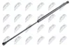 АМОРТИЗАТОР (ГАЗОВА ПРУЖИНА) | L=588MM, F=590N HYUNDAI ACCENT II 99-05 AEHY009