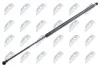 АМОРТИЗАТОР (ГАЗОВА ПРУЖИНА) | L=570MM, F=630N HYUNDAI MATRIX 01-10 AEHY021