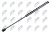 АМОРТИЗАТОР (ГАЗОВА ПРУЖИНА) | L=454MM, F=350N KIA SOUL 09- AEKA020