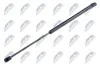 АМОРТИЗАТОР (ГАЗОВА ПРУЖИНА) | L=497MM, F=430N MERCEDES A-CLASS W169 04-12 AEME009