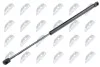 АМОРТИЗАТОР (ГАЗОВА ПРУЖИНА) | L=495MM, F=420N OUTLANDER II C-CROSSER PEUGEOT 4007 AEMS004