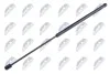АМОРТИЗАТОР (ГАЗОВА ПРУЖИНА) | L=591MM, F=350N OPEL ASTRA F 91-98 /HATCHBACK/ AEPL002