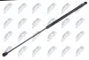 АМОРТИЗАТОР (ГАЗОВА ПРУЖИНА) | L=610MM, F=245N OPEL CORSA D 06- /5-DRZWI,HATCHBACK/ AEPL036