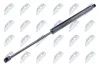 АМОРТИЗАТОР (ГАЗОВА ПРУЖИНА) | L=533MM, F=750N, FOR VEHICLES WITH TAILBOARD/ RENAULT MODUS,GRAND MODUS 04- AERE057