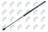 АМОРТИЗАТОР (ГАЗОВА ПРУЖИНА) | /L=570MM, F=420N, FOR VEHICLES WITHOUT SPOILER/ SAAB 900 II/1993-1998/ AESA007