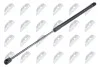 АМОРТИЗАТОР (ГАЗОВА ПРУЖИНА) | F=574MM, F=350N VOLVO V40 12- AEVV028