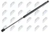 АМОРТИЗАТОР (ГАЗОВА ПРУЖИНА) | L=528MM, F=420MM VW GOLF V VARIANT 07-09,GOLF VI VARIANT 09-13 /COMBI/ NTY AEVW021 (фото 1)