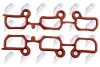 ПРОКЛАДКА ВПУСКНОГО КОЛЕКТОРУ | BMW 3 E46 320/323/325/328/330 1998-,5 E39 520/523/525/528/530 1998-,5 E60/E61 520/525/530 2001-,X3 E83 2.5,3.0 2003-,X5 E53 3.0 2000- NTY BKSBM030 (фото 2)