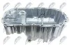 МАСЛЯНИЙ ПІДДОН | VW GOLF V/VI 1.4TSI 05-, PASSAT 1.4TSI 07-, AUDI A3 1.4TFSI 07-, SKODA FABIA 1.4TSI 10-, OCTAVIA 1.4TSI 08-, SEAT IBIZA 1.4TSI 09- NTY BMOVW010 (фото 2)