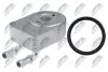 РАДІАТОР МАСЛЯНИЙ | CHRYSLER SEBRING 2.0 2007-,DODGE CALIBER 1.8,2.0 2006-,JOURNEY 2.4 2009-,JEEP COMPASS 2.4 2006- NTY CCLCH004 (фото 2)