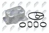 РАДІАТОР МАСЛЯНИЙ | CITROEN C4 I/II 2.0HDI 04-, C5 I/II/III 2.0HDI 04-, FORD FOCUS II/III 2.0TDCI 04-, KUGA I/II 2.0TDCI 08-, MONDEO 2.0TDCI 07-15, PEUGEOT 308 2.0HDI 07-14, 407 2.0HDI 04-10, 508 2.0HDI 10-18, VOLVO S40 II 2.0D3 05-12 CCLCT010