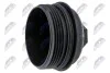 КРИШКА КОРПУСУ МАСЛЯНОГО ФІЛЬТРУ | ENG 3.6 VOLKSWAGEN PASSAT 2011-, CC 09-17, TOUAREG 11-18, SKODA SUPERB 08-15 NTY CCLVW056 (фото 2)