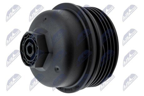 КРИШКА КОРПУСУ МАСЛЯНОГО ФІЛЬТРУ | ENG 1.6TDI/2.0TDI VOLKSWAGEN PASSAT 15-, GOLF 13-, POLO 18-, T6 16-, SKODA OCTAVIA 14-, RAPID 13-, SUPERB 15-, AUDI A1/A3/Q3 13-, SEAT LEON 13- NTY CCLVW057 (фото 1)