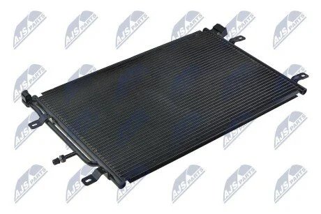 РАДІАТОР КОНДИЦІОНЕРУ | A 4 / S 4 (B6, B7) (00-) 1.6 I 16V, EXEO (3R) (09-) 1.6 FSI (W/O DRYER, BLACK) NTY CCSAU011