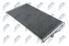 РАДІАТОР КОНДИЦІОНЕРУ | CR-V (RD) (95-) 2.0 I 16V, INTEGRA (DB, DC) (97-) 1.8 I 16V (W/O DRYER) NTY CCSHD003 (фото 2)