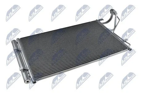 РАДІАТОР КОНДИЦІОНЕРУ | ELANTRA (MD/UD) (10-) 1.6 GDI, I30 (GD) (12-) 1.4 I 16V, CEED (JD) (12-) 1.4 I 16V, FORTE (K3) (12-) 1.6 I 16V (W/I DRYER) NTY CCSHY014