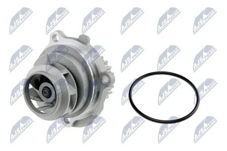 НАСОС РІДИНИ СИСТЕМИ ОХОЛОДЖЕННЯ | AUDI A3/A4 1.6, 2.0 03-, A6 1.8, 2.0 01-05, SEAT ALTEA 1.6, 2.0 FSI 04-09 NTY CPWAU038