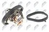 ТЕРМОСТАТ | FORD FOCUS II/III,FIESTA IV/V/VI,MONDEO IV,FUSION,C-MAX,B-MAX,COURIER,ECOSPORT,GRAND C-MAX,PUMA, VOLVO C30,S40 II,V50, MAZDA 2 NTY CTMFR011 (фото 2)