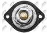 ТЕРМОСТАТ | PEUGEOT 307 1.4, 1.6 07-, 206 1.1, 1.4, 1.6 98-, CITROEN C2 1.4, 1.6 03-06, C3 1.4, 1.6 03-, C8 2.0, 2.2 02- NTY CTMPE002 (фото 4)