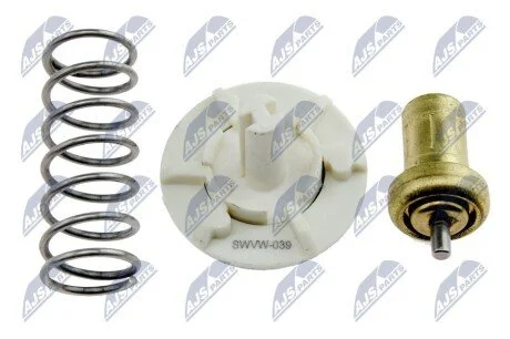 ТЕРМОСТАТ | VW/AUDI/SKODA/SEAT GOLF V/VI/PLUS, PASSAT 05-15, JETTA III/IV, TOURAN 03-, POLO 02-, FABIA I/II, OCTAVIA II, SUPERB II 08-15, ROOMSTER 10-, A3 03-, CORDOBA/IBIZA 02- NTY CTMVW039