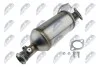 САЖОВИЙ ФІЛЬТР | RENAULT MASTER 2.5DCI 2006-,OPEL MOVANO A 2.5CDTI 2006-,NISSAN INTERSTAR 2.5DCI 2006-/MATERIAЈ:KORDIERYT/EURO:4/ DPFRE001
