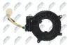 СПІРАЛЬ (КОНТАКТНА ГРУПА) ПНЕВНОПОДУШКИ | MITSUBISHI LANCER 2007-,OUTLANDER 2005-,L200 2003-,GALANT 2003-,PAJERO 2006-,ECLIPSE 2006-/WTYCZKA NR 1:4 PINY,WTYCZKA NR 2:6 PINУW,WTYCZKA NR 3:5 PINУW/ NTY EASMS007 (фото 5)