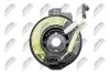 СПІРАЛЬ (КОНТАКТНА ГРУПА) ПНЕВНОПОДУШКИ | TOYOTA YARIS 1.0/1SZFE/ 2001-2005,1.3/2SZFE/ 2002-2005/WTYCZKA NR 1:1 PIN,WTYCZKA NR 2:1 PIN,WTYCZKA NR 3:2 ШТУКИ/ NTY EASTY023 (фото 4)