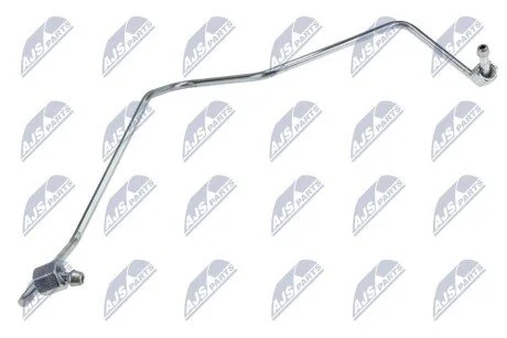ШЛАНГ МАСЛЯНИЙ ЗВОРОТНІЙ ТУРБІНИ | AUDI A3 1.9TDI,2.0TDI 2003-,SEAT LEON 1.9TDI,2.0TDI 2005-,SKODA OCTAVIA II 1.9TDI,2.0TDI 2004-,VW GOLF V 1.9TDI,2.0TDI 2003-,PASSAT B6 1.9TDI,2.0TDI 2005-,TRANSPORTER T5 1.9TDI 2003- NTY ECDVW040 (фото 1)