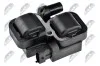 КОТУШКА ЗАПАЛЮВАННЯ | MERCEDES KLASA E (W210) E 240, 240, 320, 320 4 MATIC, 500, E55 AMG, CHRYSLER CROSSFIRE 3.2 03-07, MERCEDES VIANO 3.0, 3.2 03-, ML (W163) 98- NTY ECZME000 (фото 1)