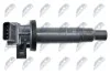 КОТУШКА ЗАПАЛЮВАННЯ | TOYOTA YARIS 1.0 05-,AVENSIS 03-08 1.6,1.8, AURIS 1.4 07-, CELICA 1.8 99-05, COROLLA 1.6 00-01, RAV-4 II 1.8 00- NTY ECZTY002 (фото 3)