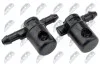 ФОРСУНКА ОМИВАЧА ЛОБОВОГО СКЛА ПЕР. | OPEL/VAUXHALL ASTRA 1998-,CORSA 2006-,INSIGNIA 2008-,ZAFIRA A 1999-/ZESTAW 2 DYSZE Л/П/ EDSPL003A
