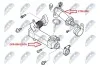РАДІАТОР EGR | /DLA OPCJI S169A - REDUKCJA SPALIN EU3/ BMW 1 118D 2003-,3 E46 318D 2001-,3 E90 318D,325D,330D,335D 2005-,5 E60 525D,530D,535D 2004-,X3 E83 2.0D,3.0D,20D,30D 2003-,X5 E53 3.0D 2003-,X5 E70 3.0D 2007-,X6 30D,35D 2007- NTY EGRBM010A (фото 9)
