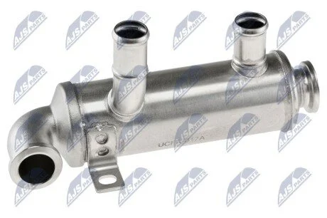 РАДІАТОР EGR | FORD FOCUS C-MAX 1.6TDCI 2003-,FOCUS II 1.6TDCI 2004-,MAZDA 3 1.6D 2003-,CITROEN C4 1.6HDI 2004-,C5 1.6HDI 2004-,PEUGEOT 206 1.6HDI 2004-,207 1.6HDI 2006-,307 1.6HDI 2004-,308 1.6HDI 2007-,407 1.6HDI 2004-,VOLVO S40 1.6D NTY EGRFR017A (фото 1)