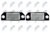 ЛІХТАР ОСВІТЛЕННЯ НОМЕРНОГО ЗНАКА | /REJESTRACYJNEJ/FORD FOCUS II 2004-,FORD FOCUS C-MAX 2003-/CAN-BUS/LED/ NTY ELPFR000 (фото 3)