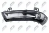 ЛІХТАР ВКАЗІВНИКА ПОВОРОТУ | VW GOLF V 03-09, EOS 06-08, PASSAT 03-11, SHARAN 03-10, SKODA SUPERB 02-08, SEAT ALHAMBRA 09-10 /ЛІВ/ NTY ELPVW023 (фото 3)