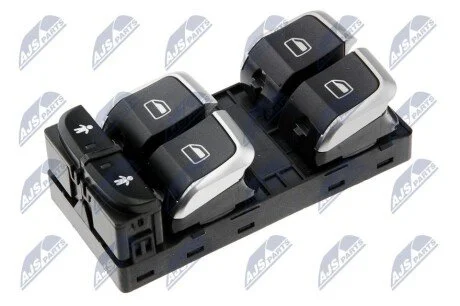 ПЕРЕМИКАЧ СКЛОПІДІЙМАЧА | AUDI A6 2010-,A7 2011-,Q3 2011-/CHROMOWANY/ NTY EWSAU037