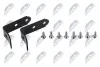 РЕМКОМПЛЕКТ | AUDI A4 B6 2000-2004,A4 B7 2004-2008/METALOWE ZAWIASY SCHOWKA PASAЇERA+WKRКTY MONTAЇOWE 8SZTUK/ NTY EZCAU116 (фото 1)