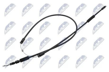 ТРОС ЗАМКА ДВЕРЕЙ БІЧНИХ | FIAT DOBLO 2010-,OPEL COMBO 2006-,COMBO E 2018-,COMBO TOUR 2012-/STRONA: ЛІВ-KIEROWCY/ NTY EZCFT173 (фото 1)