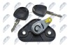ЗАМОК КРИШКИ БАГАЖНИКА | OPEL CORSA C 2000-,MERIVA A 2001-/DWA KLUCZYKI W KOMPLECIE/ NTY EZCPL005 (фото 4)