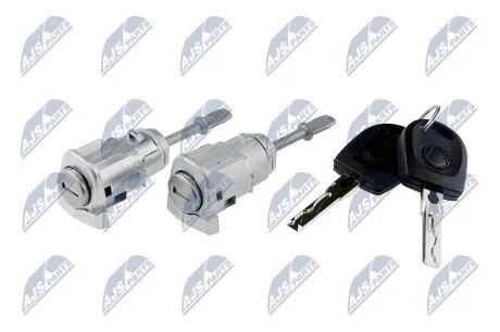 ВКЛАДЕНЬ ЗАМКА ДВЕРЕЙ | VW PASSAT B5 1996-2005/WKЈADKA ZAMKA L+P+KLUCZE 2SZTUKI/ NTY EZCVW043
