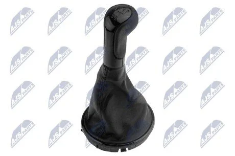 РУЧКА І ЧОХОЛ МЕХАНІЗМУ ПЕРЕМИКАННЯ ПЕРЕДАЧ | SKODA FABIA II 2007-,ROOMSTER 2006-/5 SPEED/-BLACK NTY GZBSK012