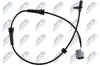 Датчик ABS зад. правий Nissan Juke 1.2/1.5D/1.6 06.10- HCA-NS-094