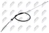 ТРОС РУЧНОГО ГАЛЬМА | VW UP 12-, SKODA CITIGO 11-19, SEAT Mii 11-19 /L,P/ HLRVW013