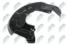 ЗАХИСТ ДИСКУ | VW POLO 02-, SKODA FABIA 99-, SEAT CORDOBA/IBIZA 02-, AUDI A1 10- /ПЕРЕД, ПРАВ/ HTOVW009