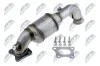 КАТАЛІЗАТОР | PEUGEOT 108 1.2 2014-,2008 1.2 2013-,208 1.0,1.2 2012-,301 1.2 2012-,308 1.2 2013-,CITROEN C1 1.2 2014-,C3 1.0,1.2 2012-,C4 CACTUS 1.2 2014-/EUR:5/ NTY KATPE000 (фото 4)