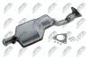 КАТАЛІЗАТОР | RENAULT CLIO II 1.4 16V,1.6 16V 1999-,KANGOO 1.6 16V 2001- NTY KATRE000 (фото 2)