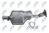 КАТАЛІЗАТОР | RENAULT CLIO II 1.4 16V,1.6 16V 1999-,KANGOO 1.6 16V 2001- NTY KATRE000 (фото 3)
