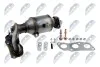КАТАЛІЗАТОР | CITROEN C1 1.0 2005-,PEUGEOT 107 1.0 2005-,TOYOTA AYGO 1.0 2005- KATTY001